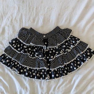 Black and white cute skirt from Japan EUC